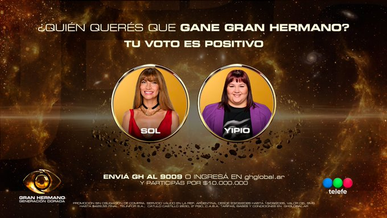 La final de Gran Hermano. 