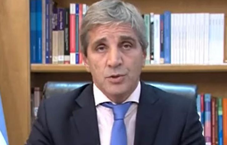 Luis Caputo, ministro de Economía.