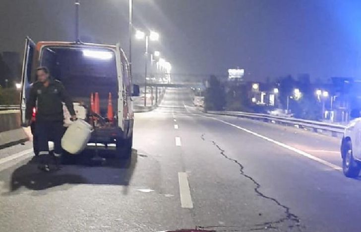 El accidente ocurrió en Camino Negro y Virgen de Itatí.