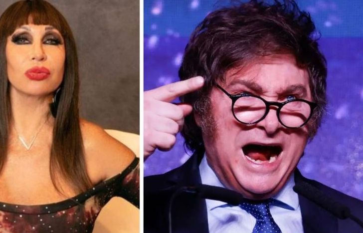 Moria Casán fue picante con Javier Milei.