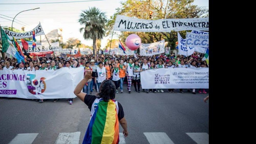 Miles de mujeres llegaban a Trelew por estas horas para participar del encuentro.
