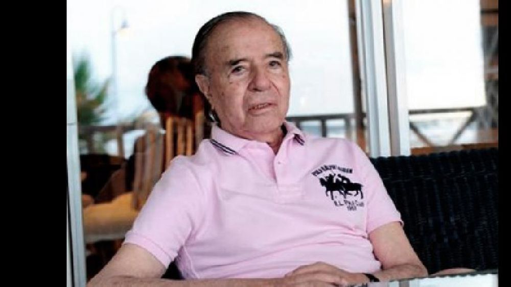 Carlos Menem no podrá ser candidato en las PASO