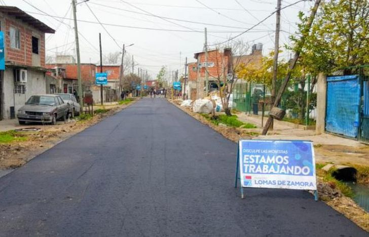 Más de 80 cuadras ya fueron asfaltadas.