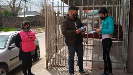 Entregaron unos 200 DNI en operativos puerta a puerta.