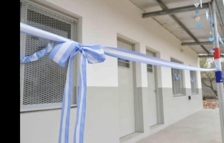 Con las nuevas aulas, los chicos pueden seguir estudiando.