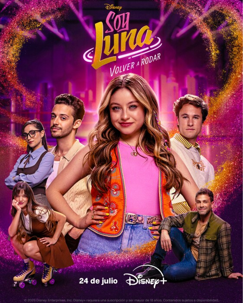 Disney estrena Soy Luna. 