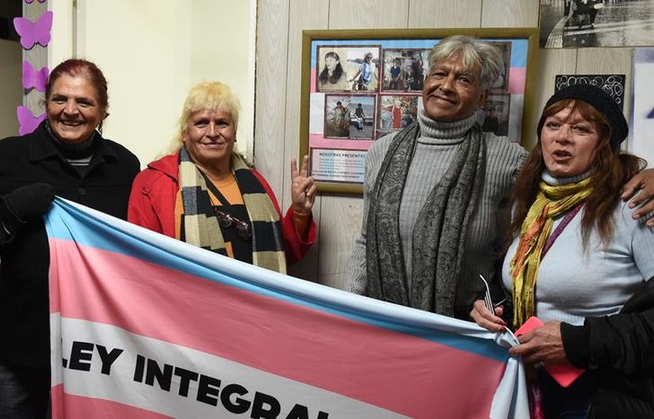 Gabriela, Mónica, Maina y Julieta, las protagonistas de la jornada.