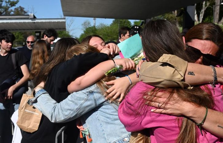 Los argentino repatriados de Israel se reencontraron con sus familias.