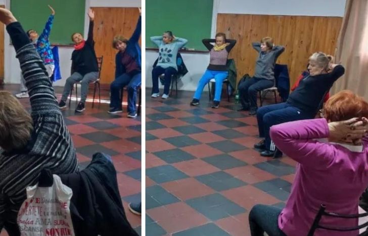 La actividad es para personas mayores a 50 años.