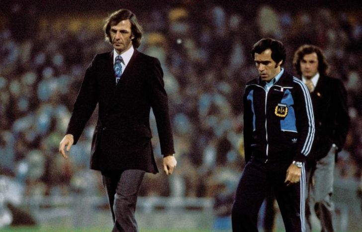 César Luis Menotti, durante el Mundial 78.