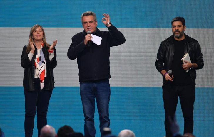 Agustín Rossi, compañero de fórmula de Sergio Massa por Unión por la Patria, habló tras los primeros resultados de las PASO.