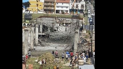 santa teresita: cinco muertos por un derrumbe