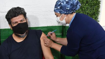 Avanza la campaña de vacunación.