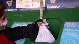 Cada vez más vecinos incorporan el reciclado como hábito.