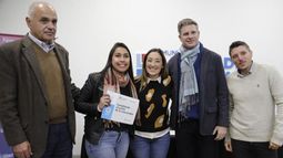 Otra emotiva jornada en el Salón Eva Perón.