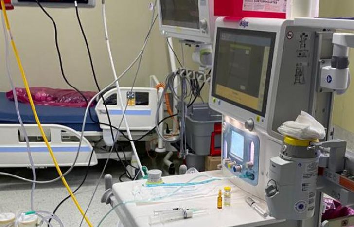 Un equipo que ya está funcionando el el área de cirugías.