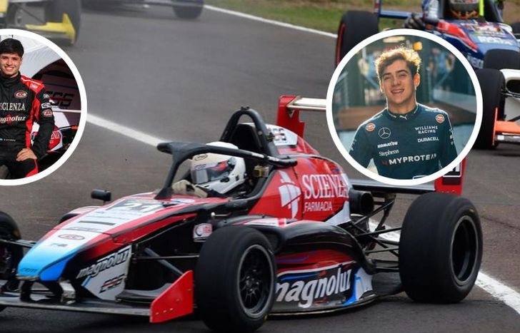 El piloto de Lomas de Zamora que se desempeña en F2 y sigue los pasos de Franco Colapinto.