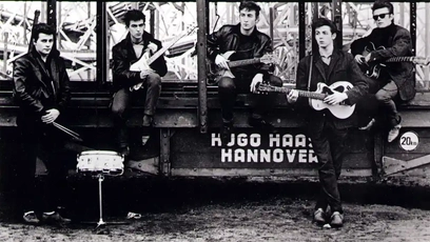 Los Beatles, en sus días de Hamburgo.&nbsp;