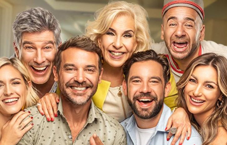 Pedro Alfonso y elenco.