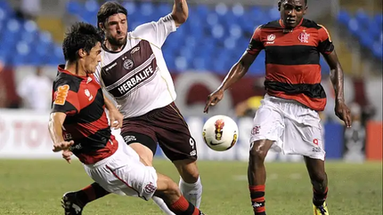 Lanús enfrentó a flamengo en la Libertadores 2012. Lanús enfrentó a flamengo en la Libertadores 2012.