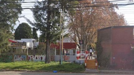 Fue en el cruce de Medrano y las vías. Fue en el cruce de Medrano y las vías.