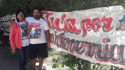 Martín, padre de Iván, renueva su pedido de justicia.