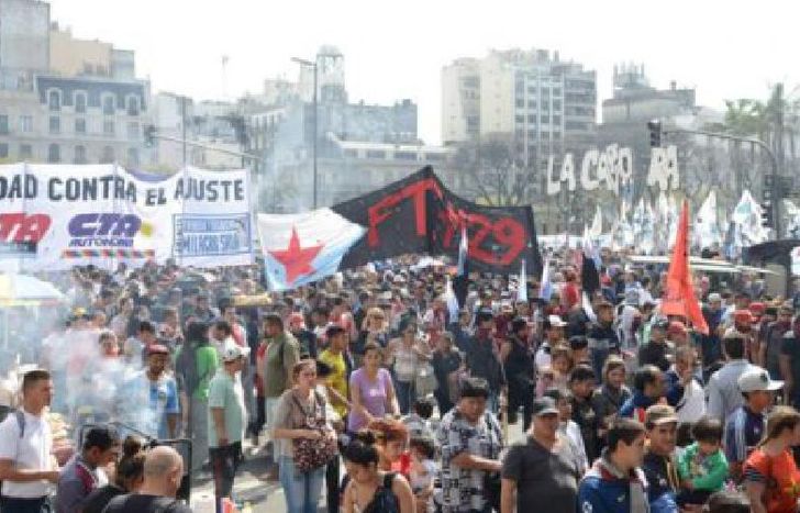 una mañana complicada en el centro porteño.