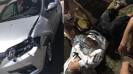 Sucedió el domingo.