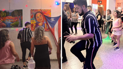 El profe que prepara sus clases en Lomas, con el ritmo de la salsa en el cuerpo.&nbsp;