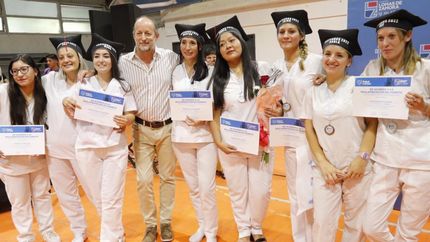 Insaurralde destacó el compromiso y la dedicación de los estudiantes.