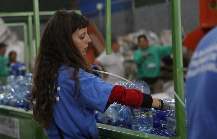 En la planta Nodo Sur procesan más de 65 mil kilos de residuos por mes.
