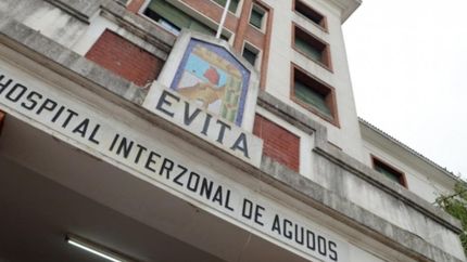 La víctima murió en el Hospital Evita.