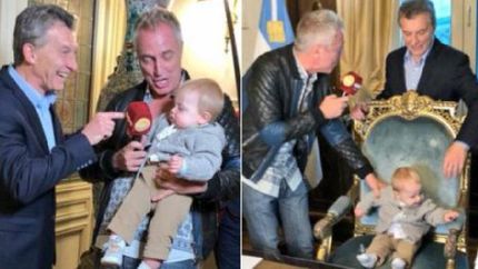 mirko conocio a macri en el ultimo programa de por el mundo