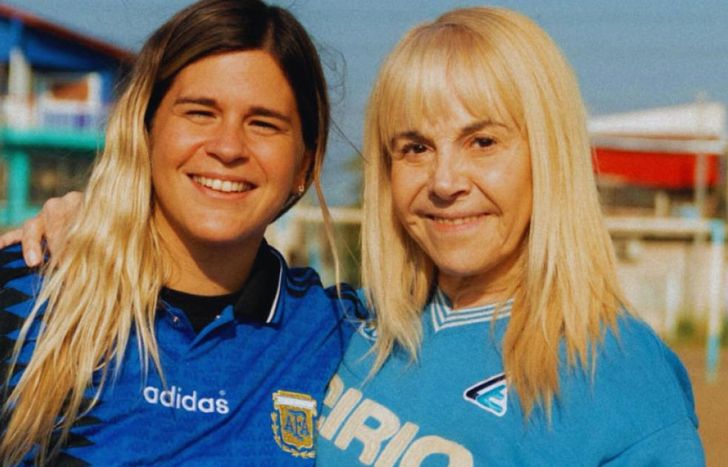 La China Sanjuan y Claudia Villafañe.