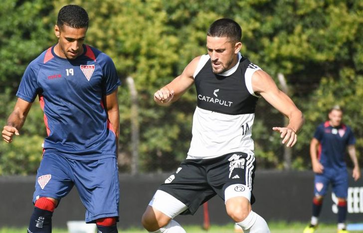 Los Andes enfrentó a Riestra.