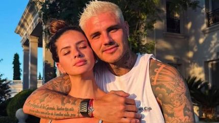 La China Suárez y Mauro Icardi.