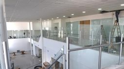 La obra del Hospital de Diagnóstico Inmediato de Banfield entró en su etapa final.