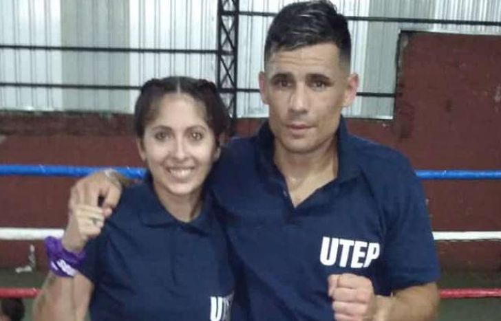 Camila y Ricardo, con la satisfacción del deber cumplido.