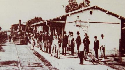La antigua estación de Lomas y la importancia del ferrocarril.