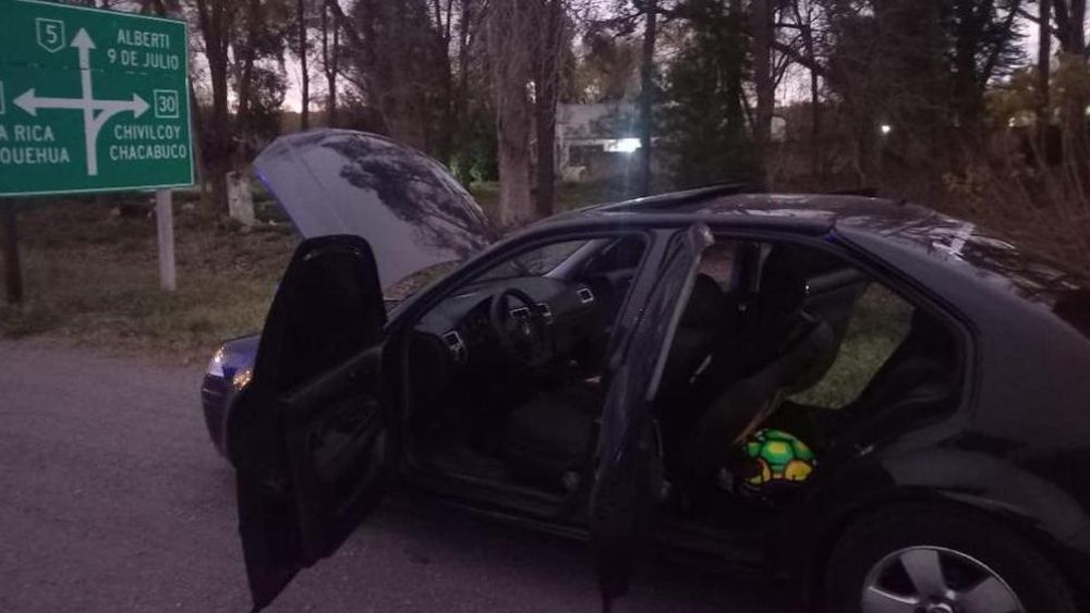 Cayó durante un operativo de control en la Ruta Nacional Nº 5.