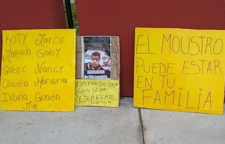 Marcharon este lunes a Tribunales.