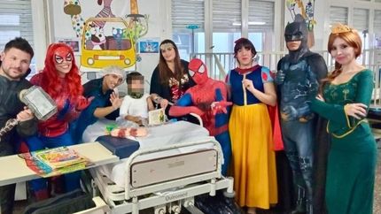 Una nueva misión del grupo solidario.