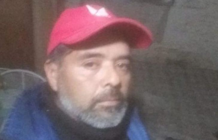 Tiene 45 años y está desaparecido desde el martes.