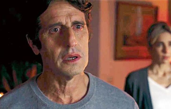 Peretti y Cardinale, en escena.