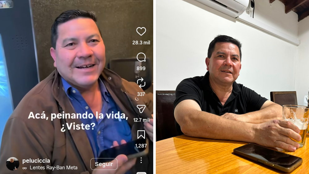 Amalio Román vive en Lomas, pero cayó en la broma que le hizo un influencer para las redes que se viralizó.&nbsp;