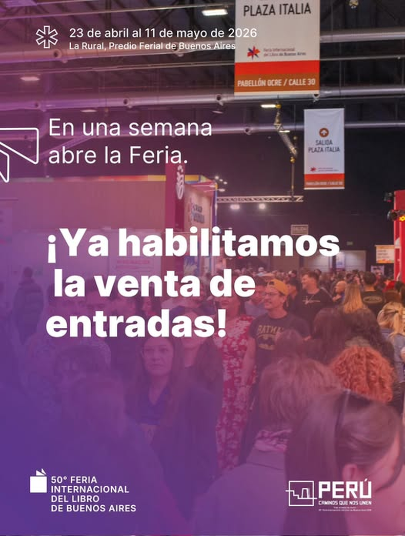 Llega la Feria del Libro de Buenos Aires. 