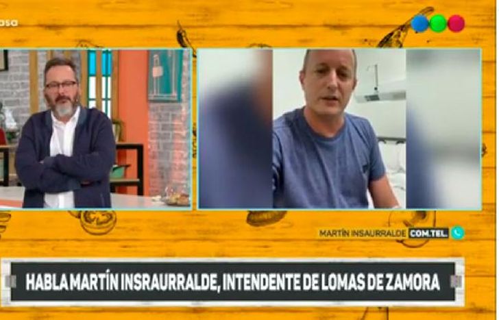 Martín dialogó desde su internación en el Hospital de Llavallol.