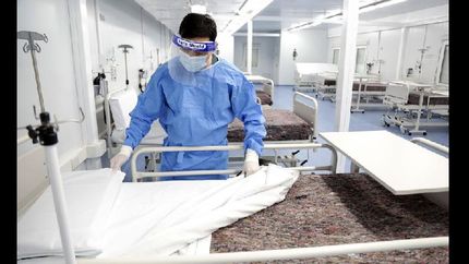 el hospital modular de longchamps ya comenzo a recibir pacientes con coronavirus