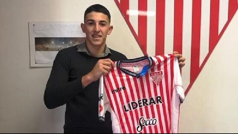 Brey, una de las promesas de Los Andes, firmó su primer contrato