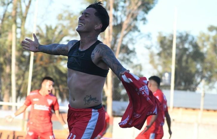 Federico Martínez fue el héroe de Los Andes ante Deportivo Armenio.